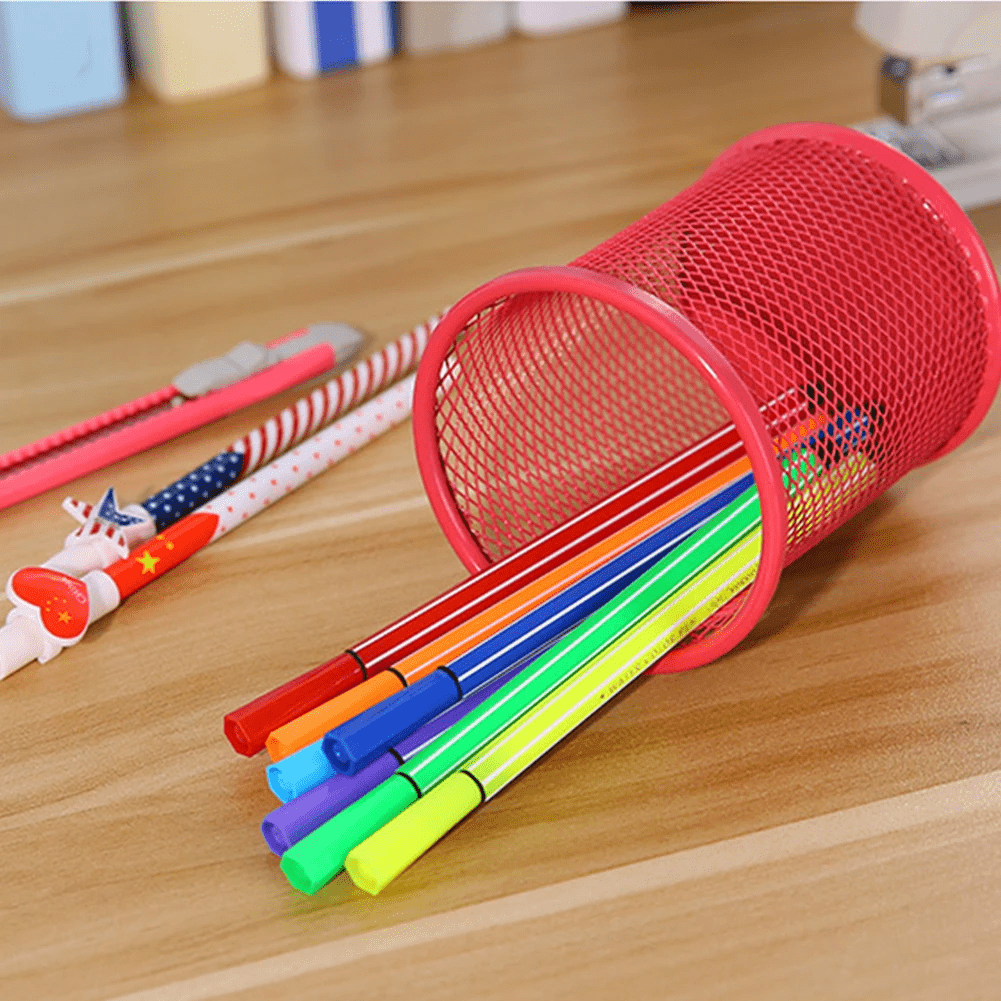 Pot Crayon - PencilHolder™ - Rouge - Mon Bureau pro Zen