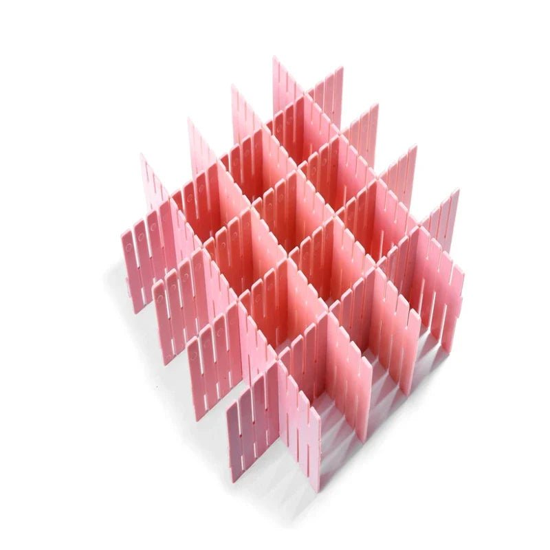 Séparateur de Tiroir - AdjustableDivider™ - Rose - Mon Bureau pro Zen