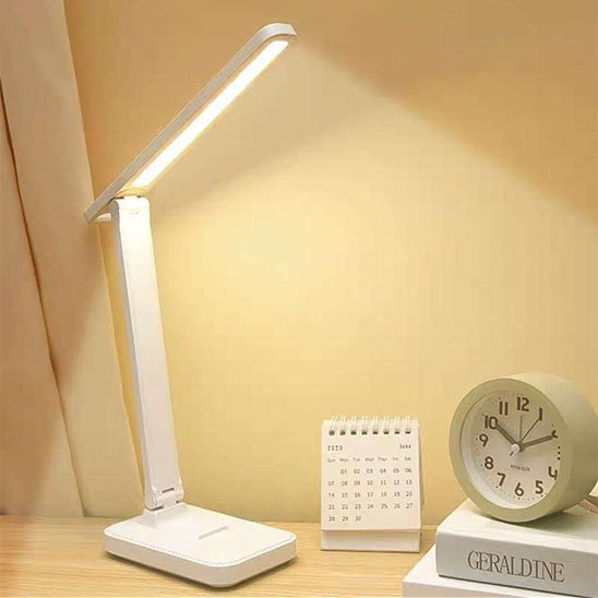 Lampe bureau simple eclaire calendrier