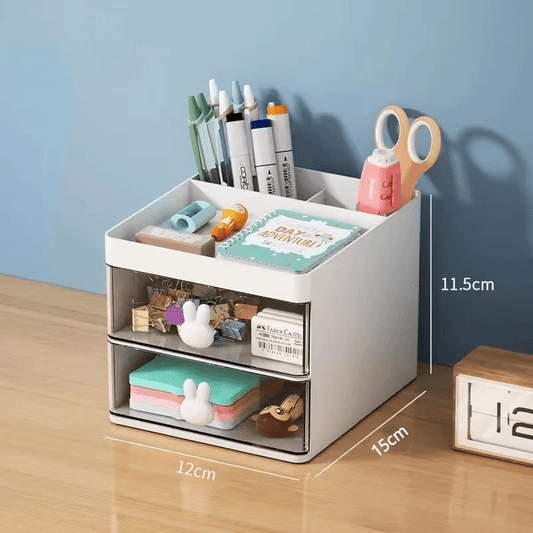 Organisateur Bureau - MultiFunctionalOrganizer™ - Blanc - Mon Bureau pro Zen