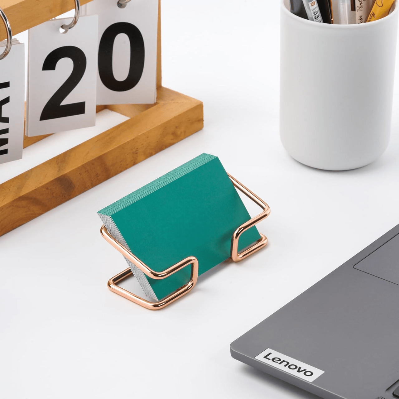 Porte Cartes - CardHolder™ - Rose Or - Mon Bureau pro Zen