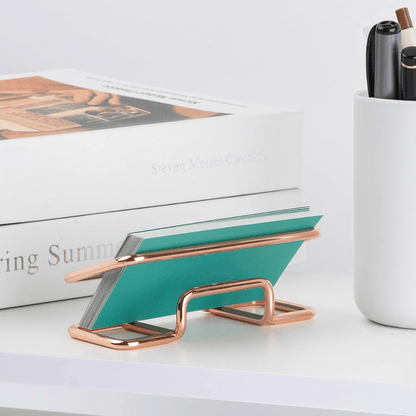 Porte Cartes - CardHolder™ - Rose Or - Mon Bureau pro Zen