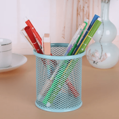 Pot Crayon - PencilHolder™ - Bleu Ciel - Mon Bureau pro Zen
