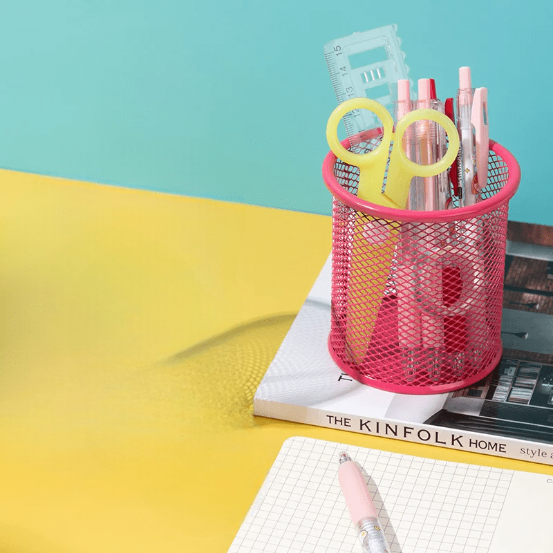 Pot Crayon - PencilHolder™ - Rouge - Mon Bureau pro Zen