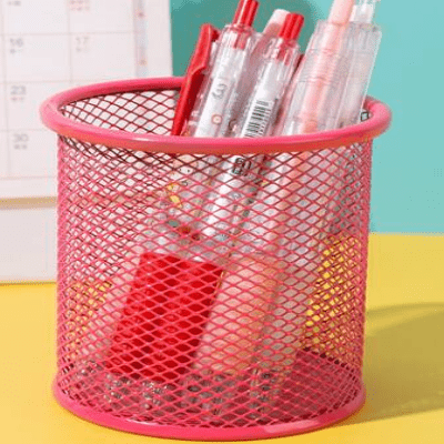 Pot Crayon - PencilHolder™ - Rouge - Mon Bureau pro Zen