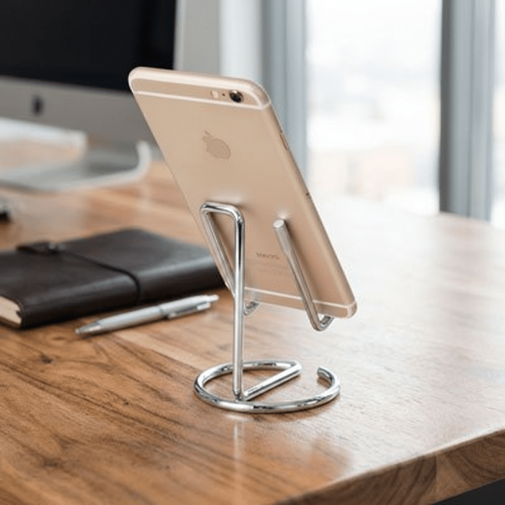 Support telephone bureau | Design Élégant - Mon Bureau pro Zen