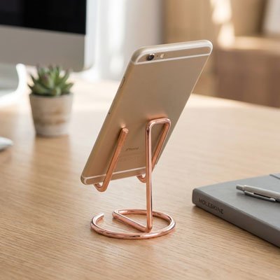 Support telephone bureau | Design Élégant - Mon Bureau pro Zen
